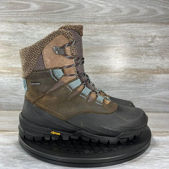 Merrell Women's Aurora 2 Mid Shell Waterproof Hiking Boots Size 6.5 - Picture 3 of 9